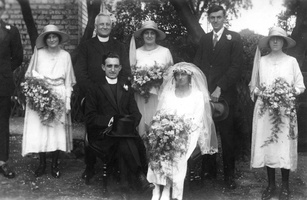 Wedding of HR Snell and E Smith